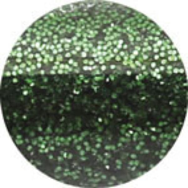 Biologiskt nedbrytbart glitterpulver 2,7 g - mörkgrönt