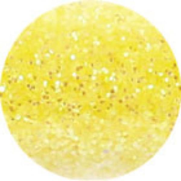 Biologiskt nedbrytbara pulverflingor 2,7 g - gula