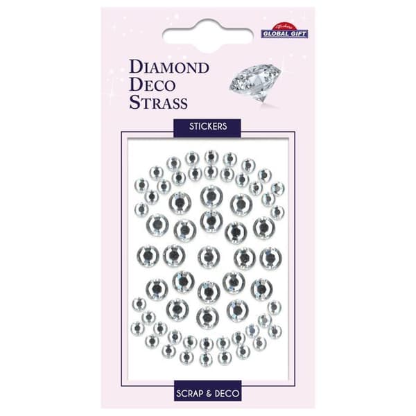 Rhinestone Stickers - Diamant - Silver