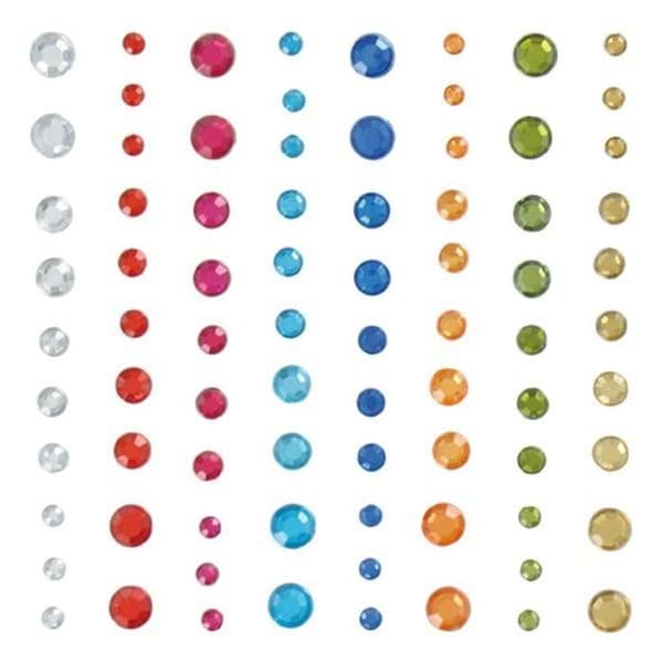 240 flerfärgade diamantpärlor
