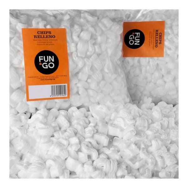 Fyllpuffar - FUN AND GO - 0.010m³ - Lätta - Återanvändbara - Dämpande