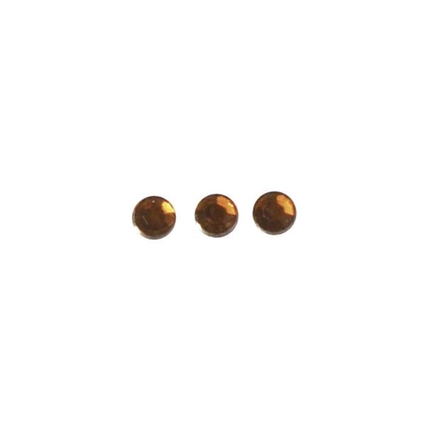 Akryl Rhinestone Stone - Medium Brun - 3 mm - A…