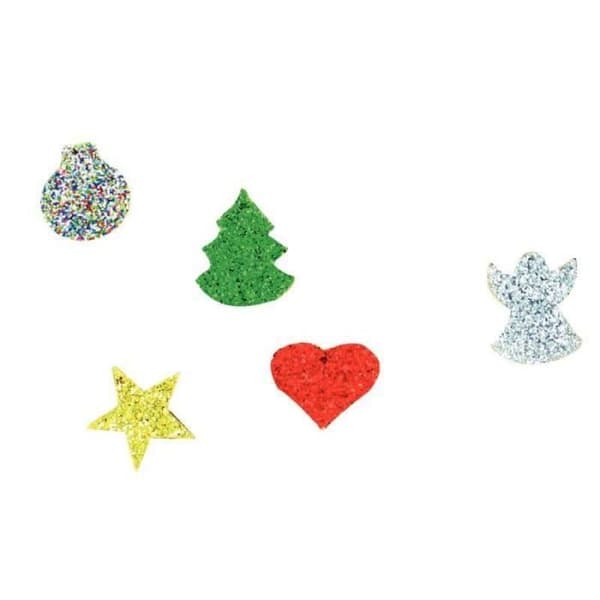 60g kruka med silverskimrande glitter