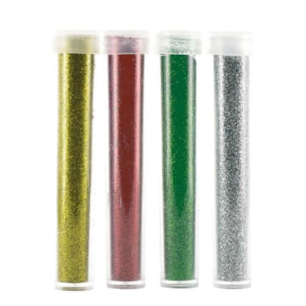 Set med 4 Diamantines glitterrör Multicolor
