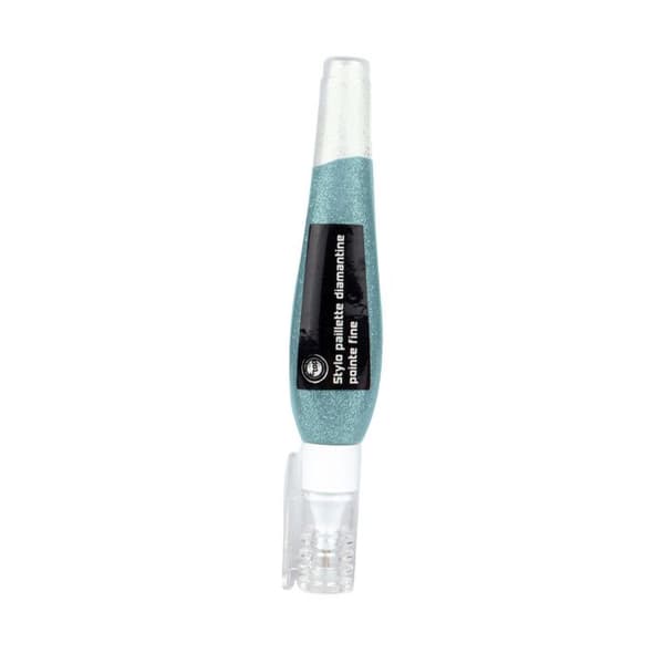Stylo precisionspuder med turkos glitter 10 g