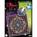 Miniatyrbild 1 av 2: Tableau Konst Diamant Strass och diamanter Mandala