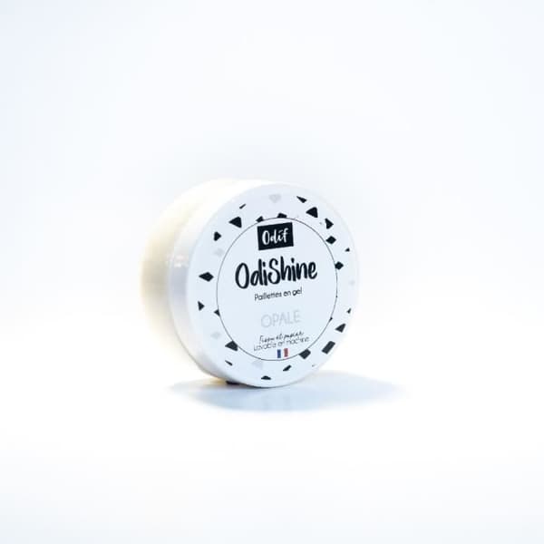 Gel paillette Odishine från Odif - Vit - Vuxen