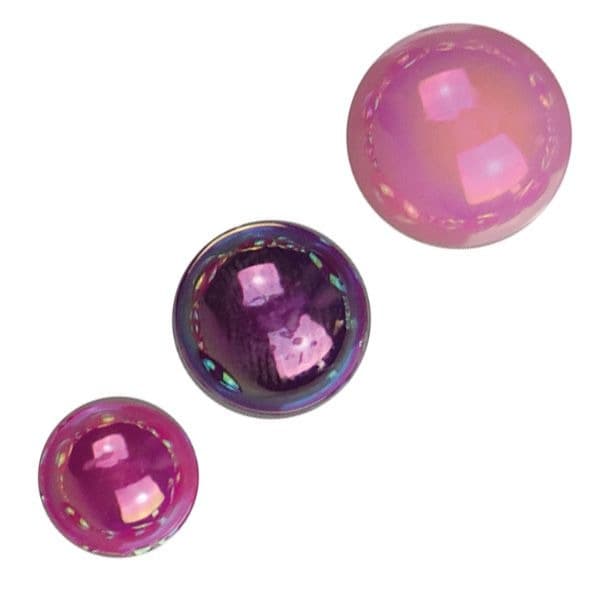 Självhäftande pärlor rosa ton 42 st Titan