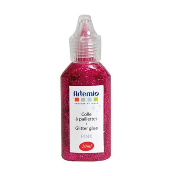 Fuchsia glitter lim.