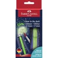 Miniatyrbild 1 av 2: Fosforescerande färg - Faber-Castell - Glitter Glow - 12 ml - 2x BC - Glittrande effekt