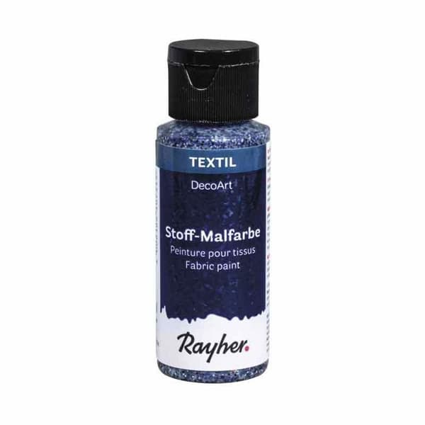 Extreme Glitter Tygfärg 59ml - Blå
