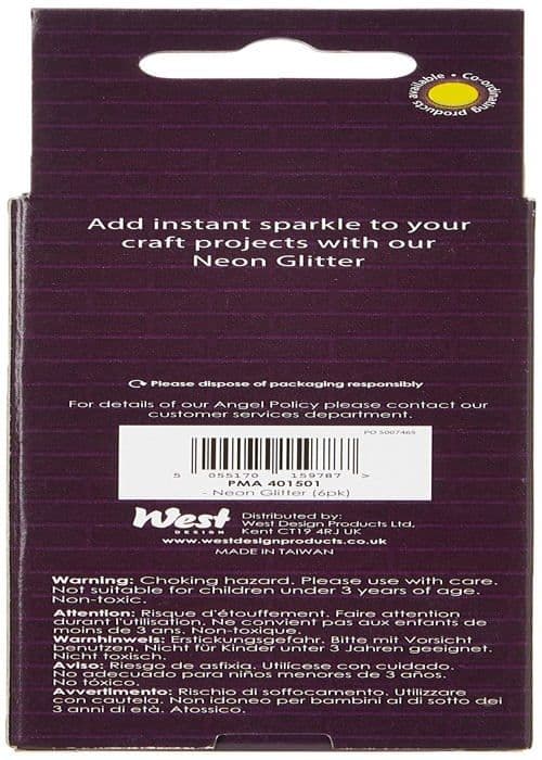 Papermania Glitter - PMA401501 - Neon Glitter (6PK)