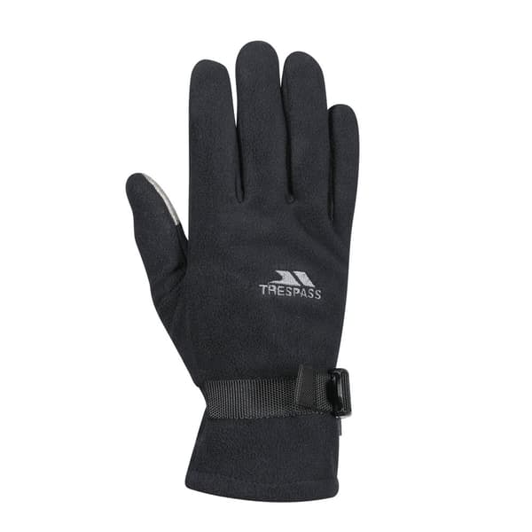 Trespass Adults Unisex Contact Touch Screen Winter Gloves Black XS/S