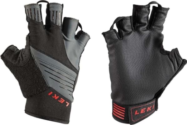 LEKI Gloves Master short black-gray s. 6 (63570813060)
