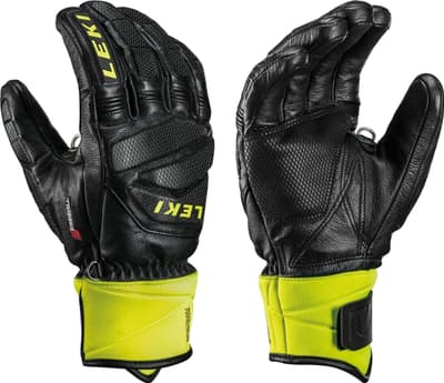 LEKI Ski gloves WorldCup Race Downhill S lemon. 8.5