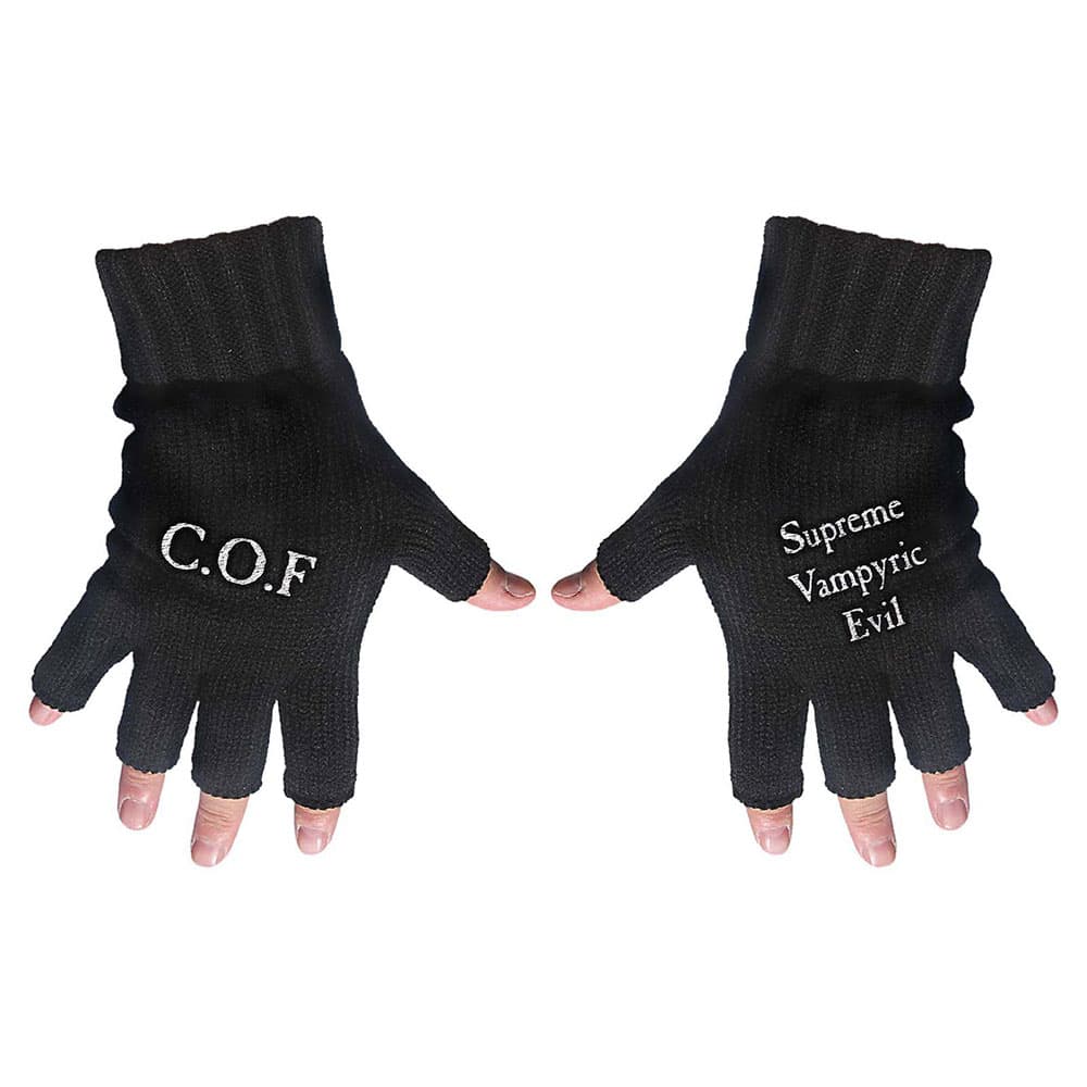 Cradle Of Filth Unisex Fingerless Gloves: Supreme Vampiric