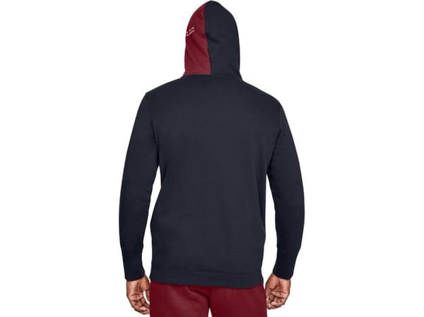 Under Armour Bluza męska Baseline Fleece Full Zip Hoodie czarna r. XS (1343006-002)