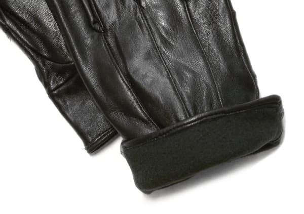 Klassisk herrhandske i lammnappa läder