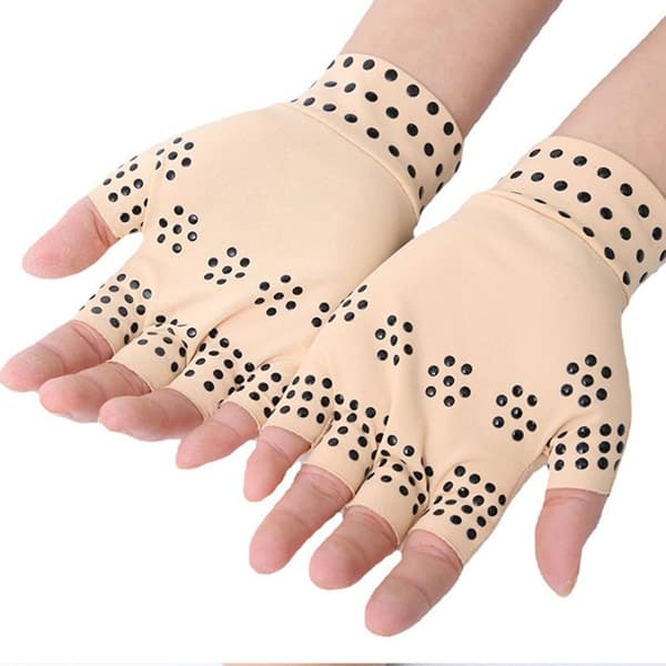 1-Par Mjuka Bekväma Fingerlösa Artrit Handskar
