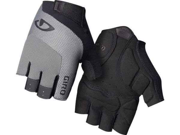 GIRO Men's gloves GIRO BRAVO GEL short finger charcoal size S (palm circumference 178-203 mm/palm length 175-180 mm) (NEW)