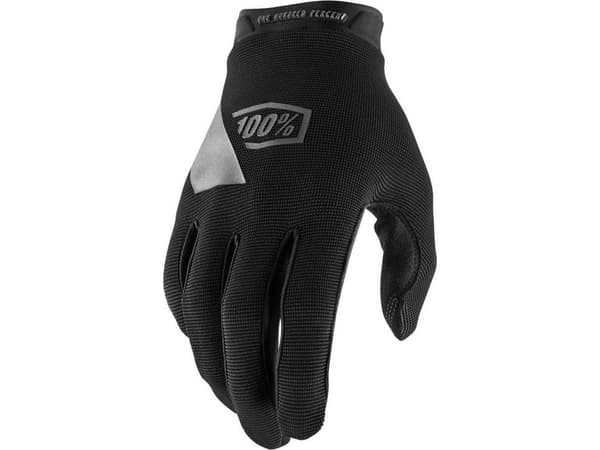 100% Gloves 100% RIDECAMP Glove black size M (palm length 187-193 mm) (NEW)