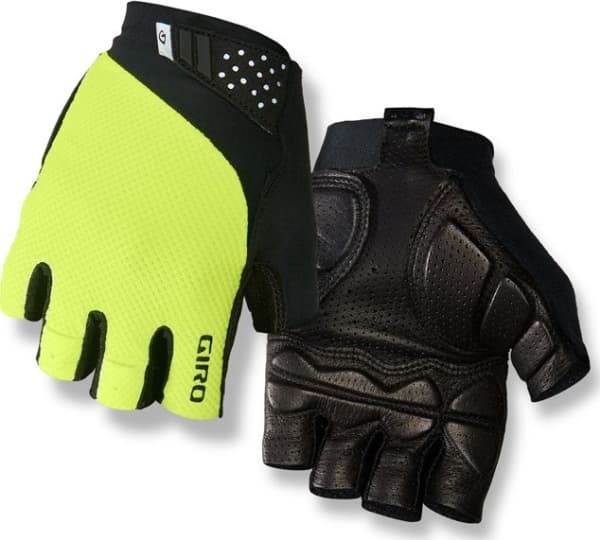 GIRO Men's gloves GIRO MONACO II GEL short finger highlight yellow roz. S (hand circumference 178-203 mm/hand length 175-180 mm) (NEW)