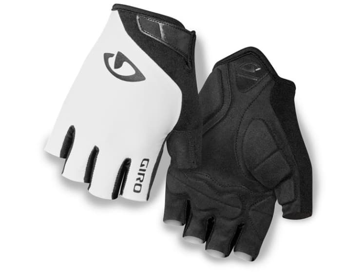 GIRO Cycling gloves JAG white black size L (GR-7059032)