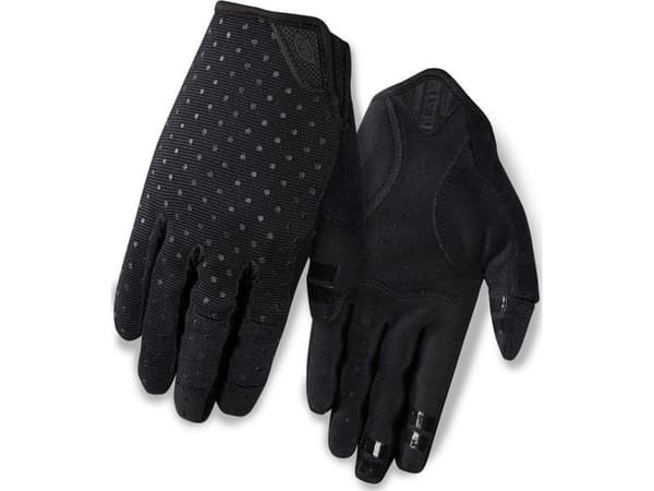 GIRO Women's gloves GIRO LA DND long finger black dots size XL (hand circumference 205-210 mm/hand length 196-205 mm) (NEW)
