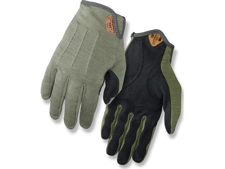 GIRO Men's gloves GIRO D'WOOL long finger mil spec olive size. L (hand circumference 229-248 mm/hand length 189-199 mm) (NEW)