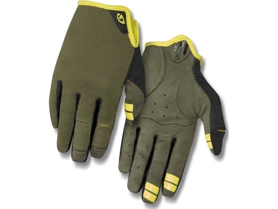 GIRO Men's gloves GIRO DND long finger olive size S (palm circumference 178-203 mm/palm length 175-180 mm) (NEW)