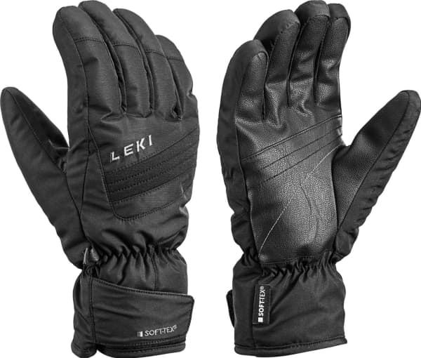 Leki Vertigo black gloves. 8.5