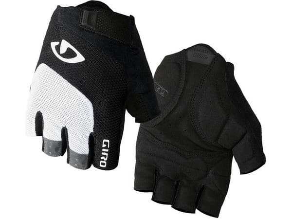 Giro Men's Bravo Gel svart och vit cykelhandskar r. L (GR-8053345)