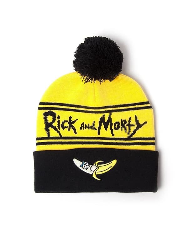 Rick og Morty lue og skjerf (gavesett)