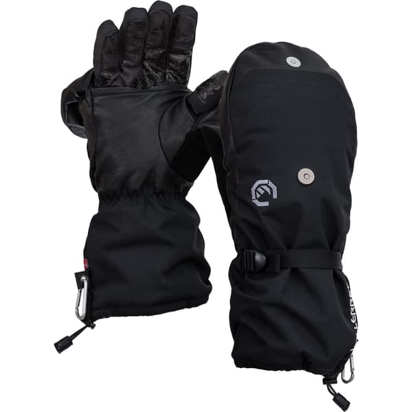 VALLERRET ALTA ARCTIC MITT: BLACK S