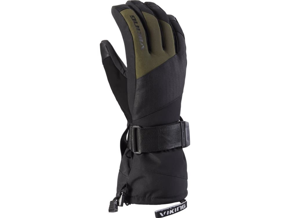 Viking Men's snowboard gloves Eltoro black/olive s.9 (161/24/4244/0974/9)