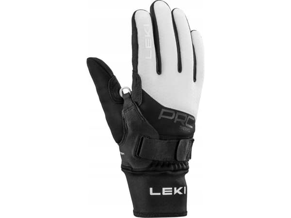 Leki LEKI RĘKAWICE PRC Thermo + Shark Lady white 7.5