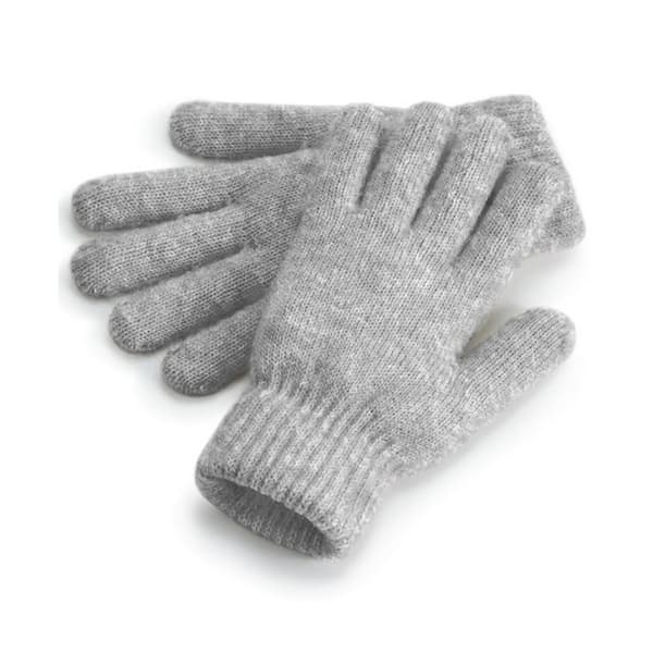 Beechfield Womens/Ladies Ribbed Cuff Gloves