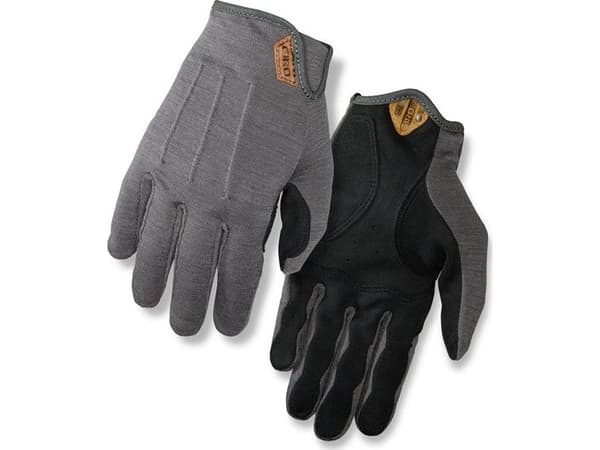 GIRO Men's gloves GIRO D'WOOL long finger titanium size. XXL (hand circumference from 267 mm/palm length from 211 mm) (NEW)
