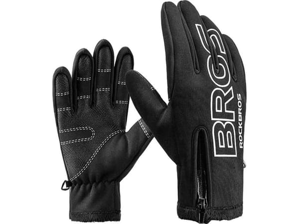 RockBros Rockbros S091-4BK sykkelhansker (sort)