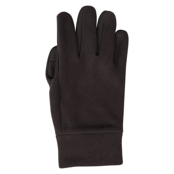 Mountain Warehouse Mens Touch Screen Fleece Gloves Black S