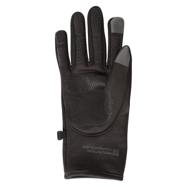 Mountain Warehouse Mens Wind Resistant Fleece Lined Winter Gloves