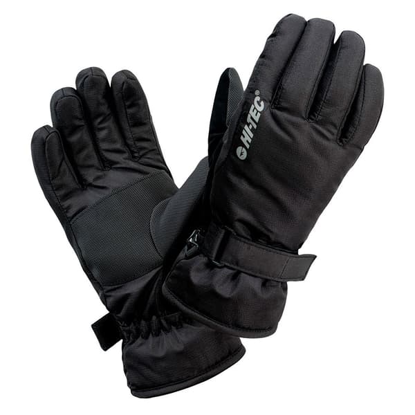 Hi-Tec Womens/Ladies Marys Logo Ski Gloves Black L-XL