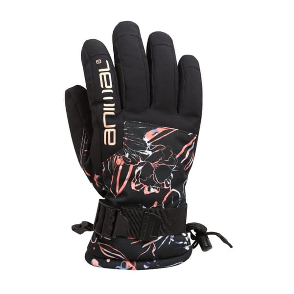 Animal Childrens/Kids Toasty Ski Gloves Dark Pink S