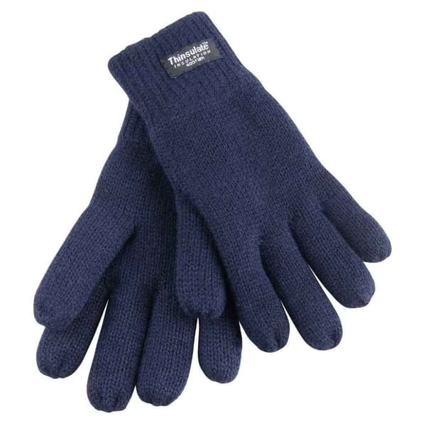 Result Childrens/Kids Lined Thinsulate Gloves Navy One Size