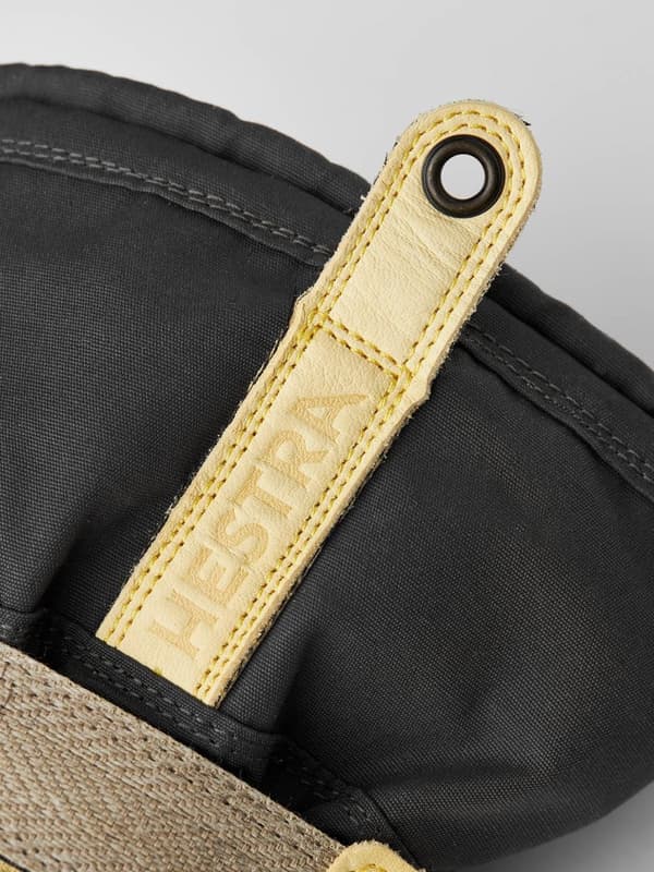 HESTRA NARVIK ECOCUIR 5-FINGER Grey