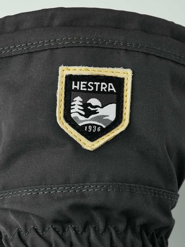 HESTRA NARVIK ECOCUIR 5-FINGER Grey