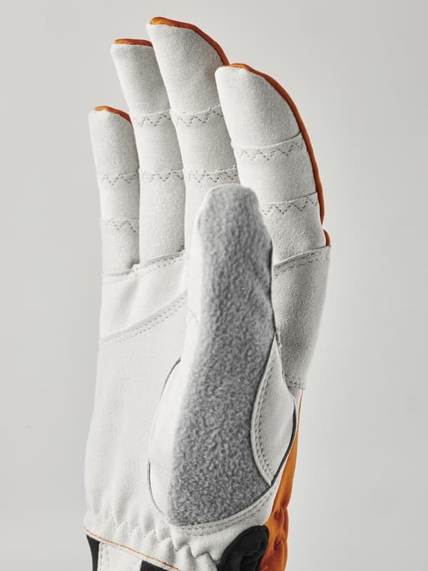HESTRA ERGO GRIP XC WINDSTOPPER RACE 5-FINGER Orange