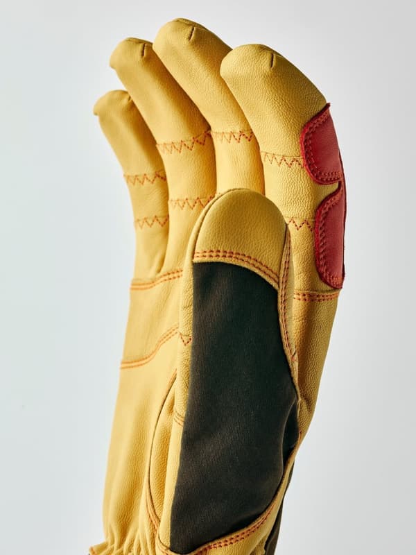 HESTRA ERGO GRIP ACTIVE 5-FINGER Dark Forest/Natural Brown