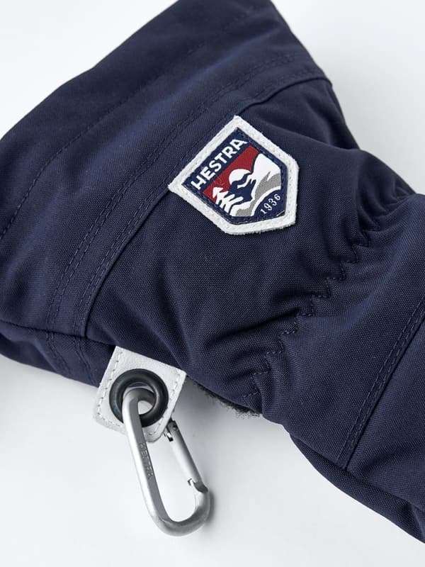 HESTRA ARMY LEATHER HELI SKI MITT navy