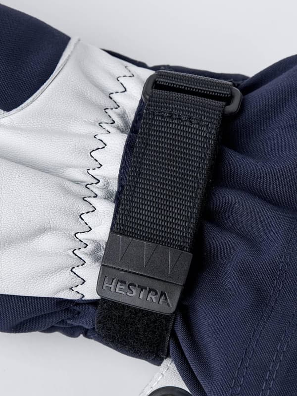 HESTRA ARMY LEATHER HELI SKI MITT navy